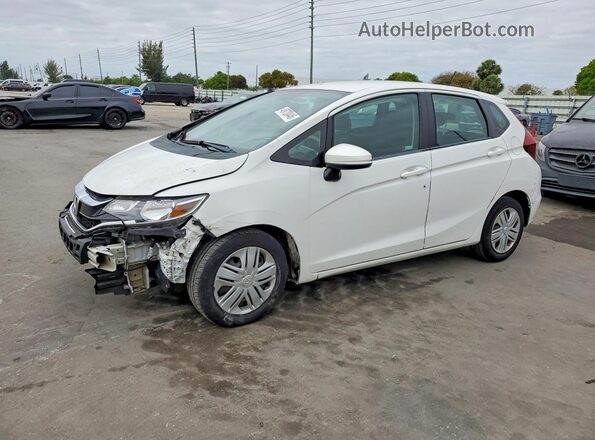 3HGGK5H49JM736061 2018 HONDA FIT White Przód lewy