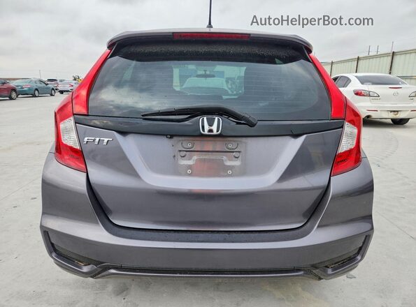 3HGGK5H49KM713770 2019 HONDA FIT Gray Widok z tyłu