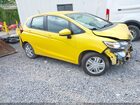 2018 Honda Fit Lx Желтый vin: 3HGGK5H4XJM703246