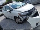 2017 Honda Fit Lx White vin: 3HGGK5H50HM710208