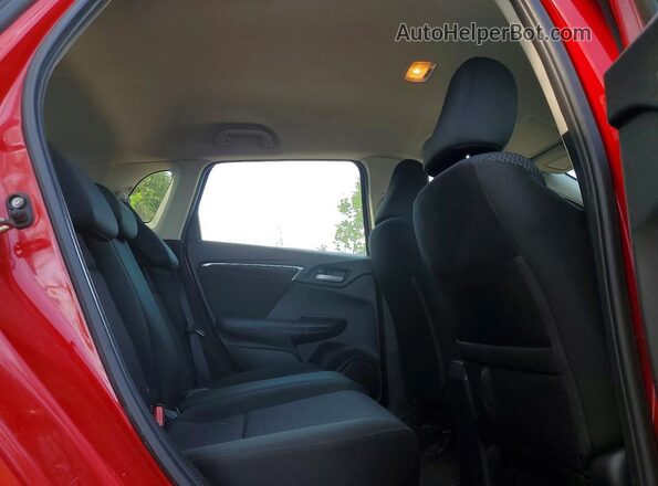 3HGGK5H50LM100236 2020 HONDA FIT Красный Вид задних сидений