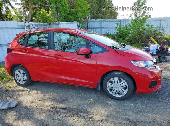 3HGGK5H50LM100236 2020 HONDA FIT Красный Передняя правая четверть