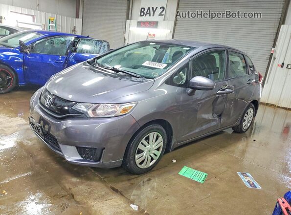 3HGGK5H54HM710485 2017 HONDA FIT Gray Przód lewy