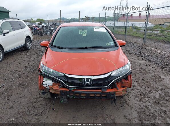 3HGGK5H62JM709026 2018 HONDA FIT Оранжевый Вид задней части салона