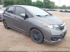 2018 Honda Fit Sport Gray vin: 3HGGK5H67JM707322