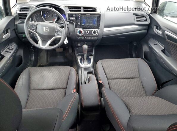 3HGGK5H69KM732742 2019 HONDA FIT Black Widok deski rozdzielczej