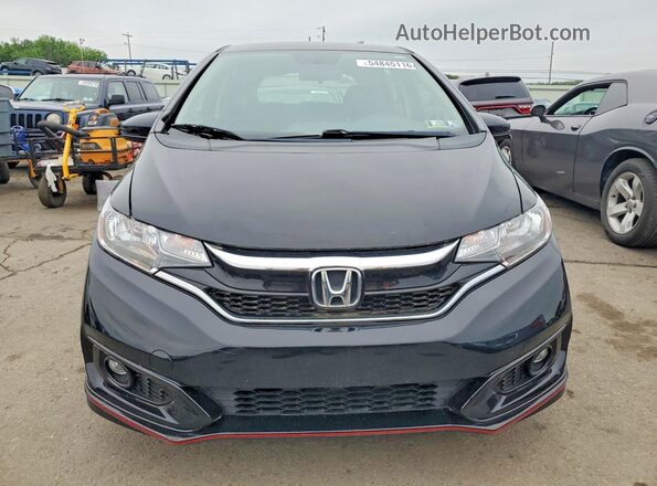3HGGK5H69KM732742 2019 HONDA FIT Black Widok z przodu