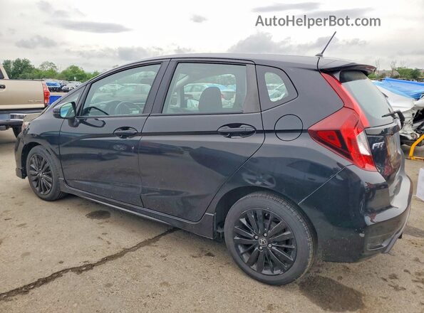 3HGGK5H69KM732742 2019 HONDA FIT Black Tył lewy