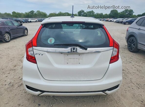 3HGGK5H80LM729764 2020 HONDA FIT Белый Вид сзади