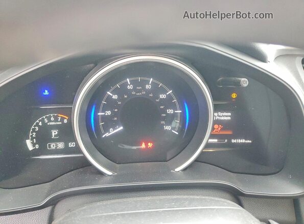 3HGGK5H80LM729764 2020 HONDA FIT Белый Вид щитка приборов