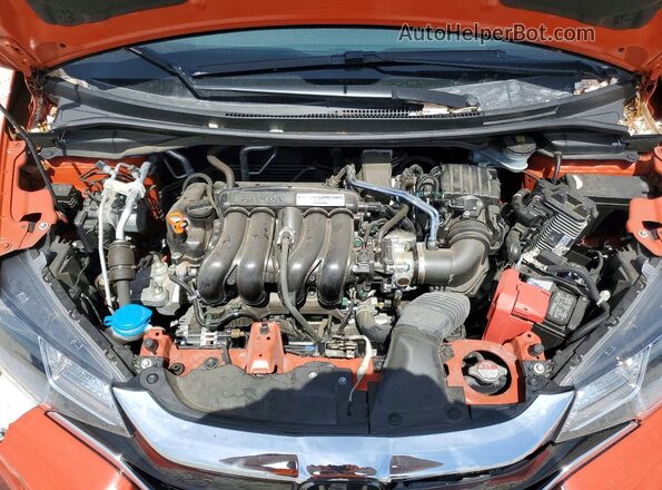 3HGGK5H82LM723836 2020 HONDA FIT Orange Widok wnętrza z tyłu