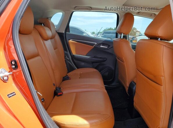 3HGGK5H82LM723836 2020 HONDA FIT Orange Widok tylnych siedzeń