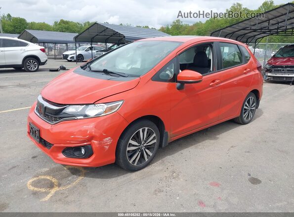 3HGGK5H85JM721611 2018 HONDA FIT Orange Vista tres cuartos delantera izquierda