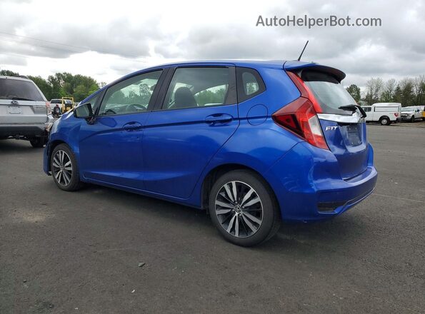 3HGGK5H86JM714280 2018 HONDA FIT Синий Задняя левая четверть