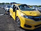 2018 Honda Fit Ex Yellow vin: 3HGGK5H86JM729376