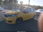 2018 Honda Fit Ex Yellow vin: 3HGGK5H86JM729376