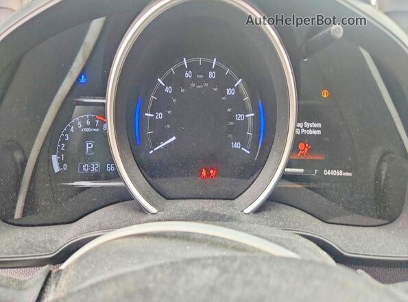 3HGGK5H86KM713938 2019 HONDA FIT Серебряный Вид щитка приборов