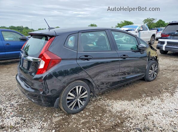 3HGGK5H87KM747659 2019 HONDA FIT Black Trasero derecho