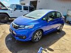 2019 Honda Fit Ex Blue vin: 3HGGK5H89KM741524