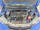 2020 Honda Fit Ex Blue vin: 3HGGK5H89LM724529