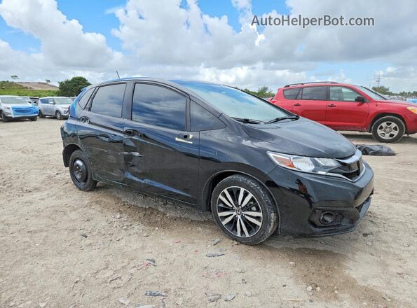 3HGGK5H95LM700978 2020 HONDA FIT Черный Передняя правая четверть