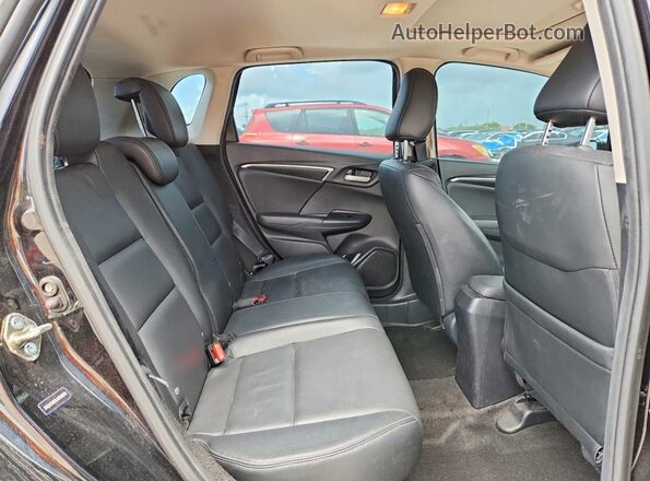 3HGGK5H95LM700978 2020 HONDA FIT Черный Вид задней части салона