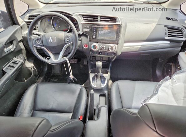 3HGGK5H95LM700978 2020 HONDA FIT Черный Вид панели приборов