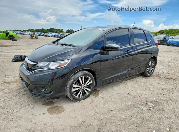 3HGGK5H95LM700978 2020 HONDA FIT Черный Передняя левая четверть