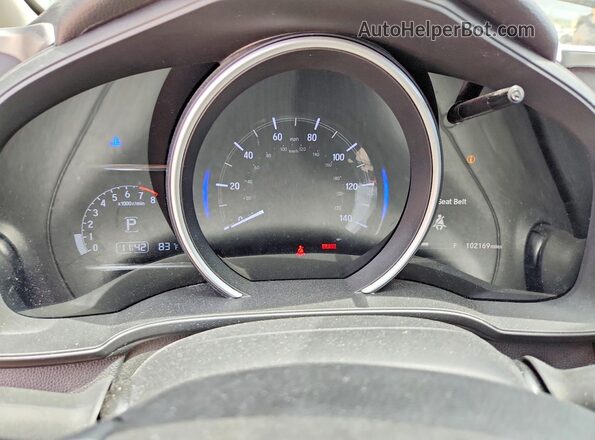 3HGGK5H95LM700978 2020 HONDA FIT Черный Вид щитка приборов