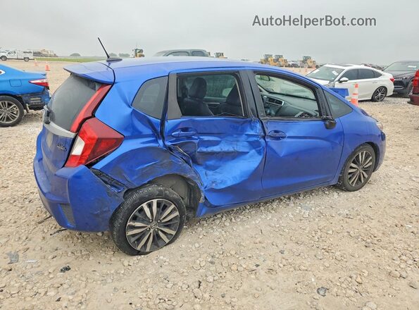 3HGGK5H99HM704975 2017 HONDA FIT Синий Задняя правая четверть