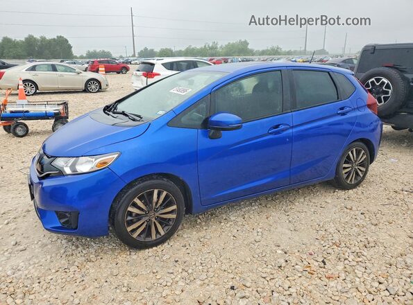 3HGGK5H99HM704975 2017 HONDA FIT Синий Передняя левая четверть