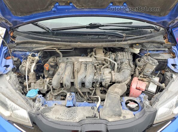 3HGGK5H99HM704975 2017 HONDA FIT Синий Вид задней части салона