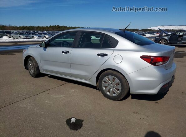 3KPA24AB2JE058982 2018 KIA RIO Silver Tył lewy