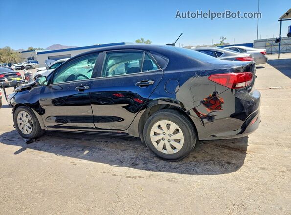 3KPA24AB3KE200645 2019 KIA RIO Черный Задняя левая четверть