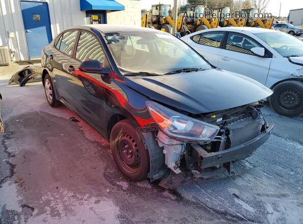 3KPA24AB4JE073399 2018 KIA RIO Black წინა მარჯვენა
