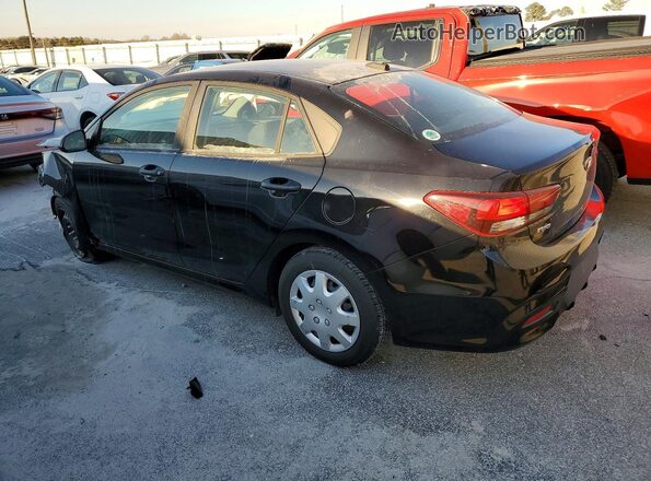 3KPA24AB4JE073399 2018 KIA RIO Black უკანა მარცხენა