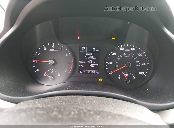 3KPA24AB5JE080684 2018 KIA RIO Silver Widok tylnych siedzeń