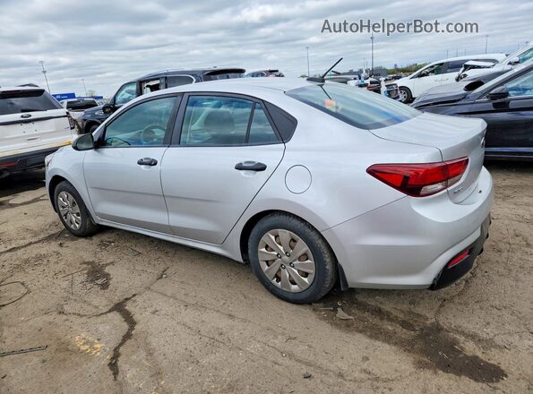 3KPA24AB6JE059102 2018 KIA RIO Серебряный Задняя левая четверть