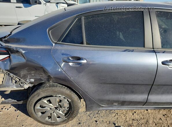 3KPA24AD0LE314718 2020 KIA RIO Gray Հետևի նստատեղերի տեսք