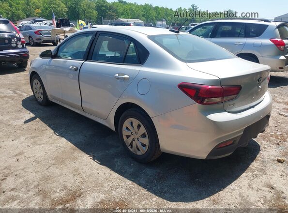 3KPA24AD0LE339196 2020 KIA RIO Серебряный Задняя левая четверть
