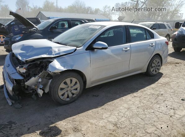 3KPA24AD0LE359514 2020 KIA RIO Серебряный Передняя левая четверть