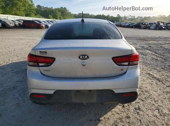 3KPA24AD1LE354578 2020 KIA RIO Серебряный Вид сзади