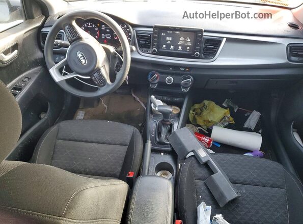 3KPA24AD1LE354578 2020 KIA RIO Серебряный Вид панели приборов