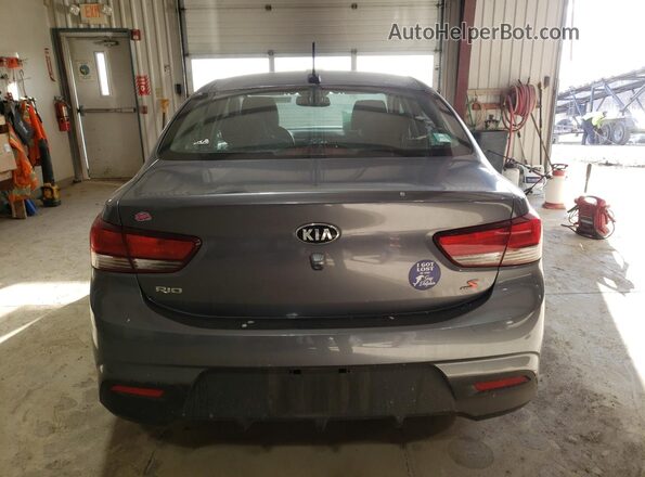 3KPA24AD2LE314848 2020 KIA RIO Gray Հետևի տեսք