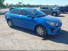2021 Kia Rio S Blue vin: 3KPA24AD2ME395237
