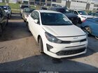 2022 Kia Rio Lx White vin: 3KPA24AD2NE445166