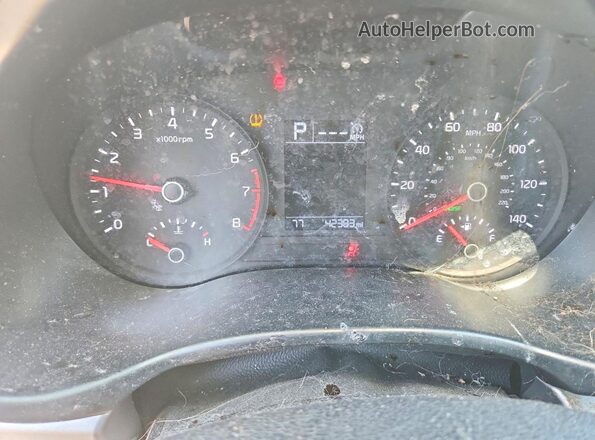 3KPA24AD3ME392802 2021 KIA RIO White Vista del cuadro de instrumentos