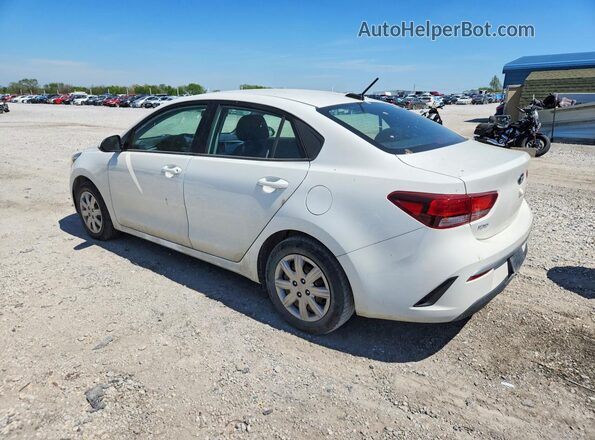 3KPA24AD3ME392802 2021 KIA RIO White Trasero izquierdo