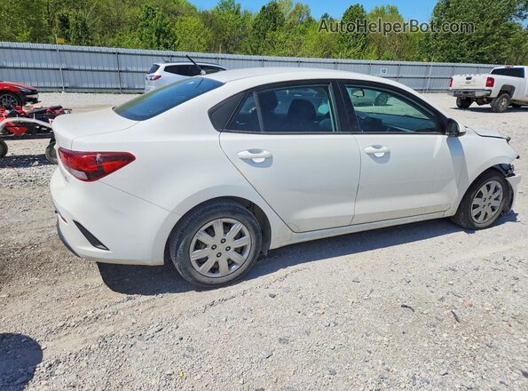 3KPA24AD3ME392802 2021 KIA RIO White Trasero derecho