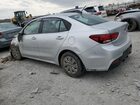 2020 Kia Rio Lx Silver vin: 3KPA24AD4LE282744